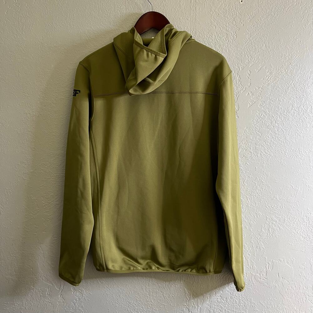 Born Primitive Outdoor Hoodie Jacket Green Full Zip Performance Mens M Logo - Picture 3 of 14
